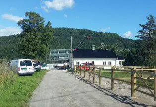Gårdsbygninger Skien - Norge